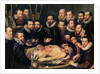The Anatomy Lesson of Doctor Willem van der Meer in Delft, 1617 by Pieter van Miereveld