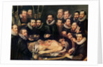 The Anatomy Lesson of Doctor Willem van der Meer in Delft, 1617 by Pieter van Miereveld