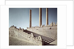 View of the east staircase of the Apadana c.515 BC by Achaemenid