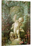 Cupid with Grapes by Francois Boucher