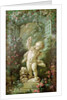 Cupid with Grapes by Francois Boucher
