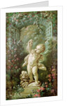 Cupid with Grapes by Francois Boucher
