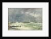 Entrance to the Harbour at Le Havre in Stormy Weather, 1895 by Eugene Louis Boudin