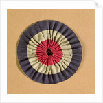 Tricolore Rosette by French School