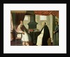 St. Bruno and Pope Urban II 1630-35 by Francisco de Zurbaran