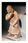 Figurine of an actor whistling by School Chinese
