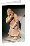 Figurine of an actor whistling by School Chinese