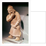 Figurine of an actor whistling by School Chinese