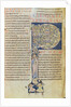 Ms 2 fol.3v t.1 Historiated initial 'P' by French School