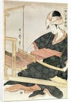Woman Weaving by Kitagawa Utamaro