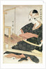 Woman Weaving by Kitagawa Utamaro