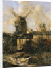 The Moulin de la Galette, Montmartre, 1861 by Antoine Vollon