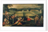 A Picnic in a Park by Flemish School