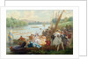 A Regatta at Asnieres during the Second Empire by Antony Paul Emile Morlon