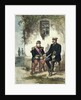 Meeting between Otto von Bismarck and Napoleon III at Donchery, 2nd September 1870 by German School