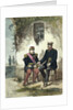 Meeting between Otto von Bismarck and Napoleon III at Donchery, 2nd September 1870 by German School