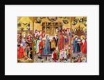 Altarpiece of the Seven Joys of the Virgin by Master of the Holy Family