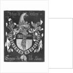 Coat of Arms of Jehan de Villers, Seigneur of Lille Adam, 3rd Chapter of the Order of the Golden Fleece, Dijon, 1430 by Flemish School