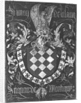 Coat of Arms of Simon de Lalaing Seigneur of Montigny, 1st Chapter of the Order of the Golden Fleece, Lille, 1431 by Flemish School