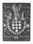 Coat of Arms of Simon de Lalaing Seigneur of Montigny, 1st Chapter of the Order of the Golden Fleece, Lille, 1431 by Flemish School