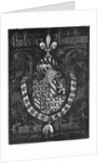 Coat of Arms of Charles de Bourgogne Count of Charolais, 3rd Chapter of the Order of the Golden Fleece, Dijon, 1433 by Flemish School