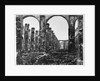 Ruins of the Cour des Comptes during the Commune of Paris, 1871 by French Photographer