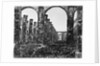 Ruins of the Cour des Comptes during the Commune of Paris, 1871 by French Photographer