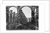 Ruins of the Cour des Comptes during the Commune of Paris, 1871 by French Photographer