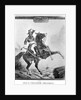 Equestrian portrait of Thomas Alexandre Dumas by French School