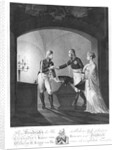 Near the ashes of Friederick II the Great of Prussia, Tsar Alexander I and King Friedrich Wilhelm III of Prussia swearing immortal friendship by Ulrich Ludwig Wolf