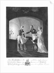 Near the ashes of Friederick II the Great of Prussia, Tsar Alexander I and King Friedrich Wilhelm III of Prussia swearing immortal friendship by Ulrich Ludwig Wolf