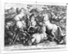 Horses in the wild by Jan van der (1523-1605) (after) Straet