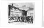 Uprising in Dresden on 6th March 1848 by German School