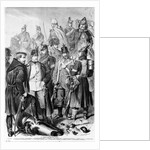 War of Duchies, Austrian and Prussian soldiers and officers fighting for Schleswig-Holstein, 1864. by German School