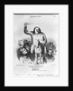Honore de Balzac passing in review his characters by French School