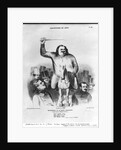 Honore de Balzac passing in review his characters by French School