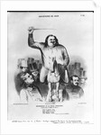 Honore de Balzac passing in review his characters by French School