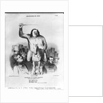 Honore de Balzac passing in review his characters by French School