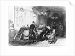 War council at Versailles Prefecture on 6th December 1870 by German School