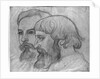 Paul Serusier and Maurice Denis, study for 'The Hommage to Cezanne', 1899 by Maurice Denis