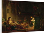 The Women of Algiers in their Harem, 1847-49 by Ferdinand Victor Eugene Delacroix