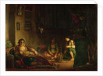 The Women of Algiers in their Harem, 1847-49 by Ferdinand Victor Eugene Delacroix