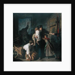 The Fire, 1850 by Alexandre Antigna