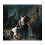 The Fire, 1850 by Alexandre Antigna