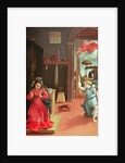 The Annunciation, c.1534-35 by Lorenzo Lotto