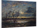 Landscape on the Outskirts of Cremieu by Auguste Francois Ravier