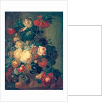 Flowers in a Vase with a Bird's Nest by Jan van Os