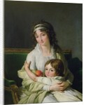 Portrait presumed to be Madame Jeanne-Justine Boyer-Fonfrede and her son, Henri by Francois Andre Vincent
