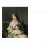 Portrait presumed to be Madame Jeanne-Justine Boyer-Fonfrede and her son, Henri by Francois Andre Vincent