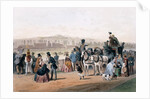 Racecourse at the Bois de Boulogne by Eugene Charles Francois Guerard